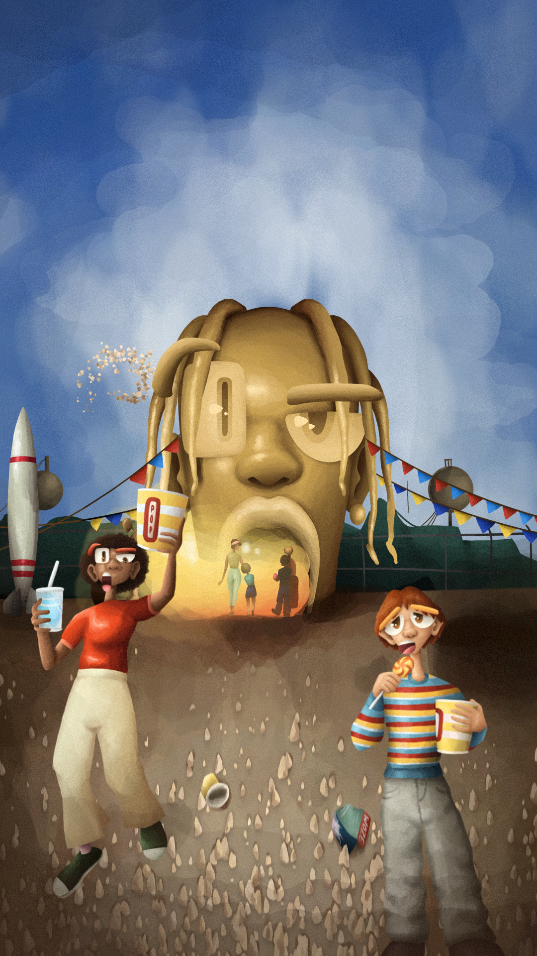 Fond d'écran "ASTROWORLD"