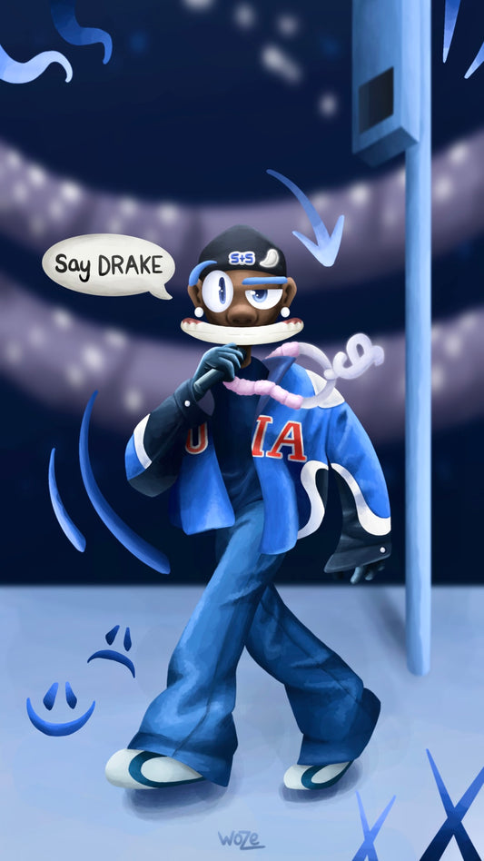 Fond d'écran "SAY DRAKE"