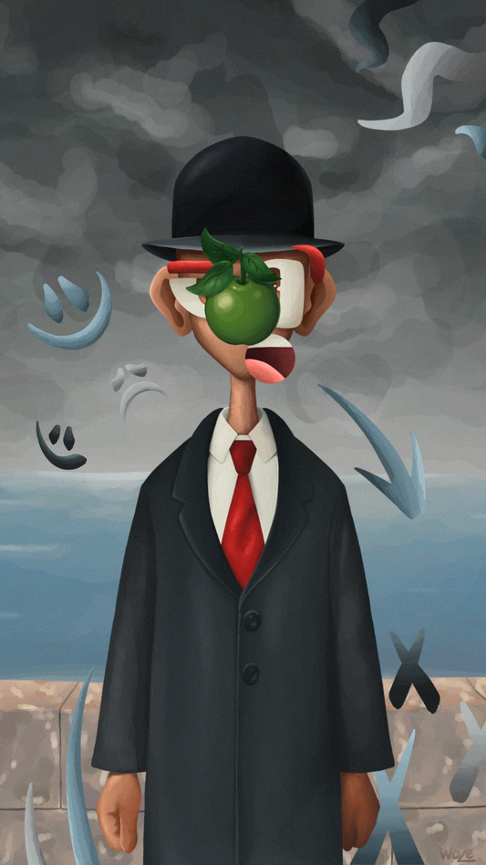 Fond d'écran "MAGRITTE"
