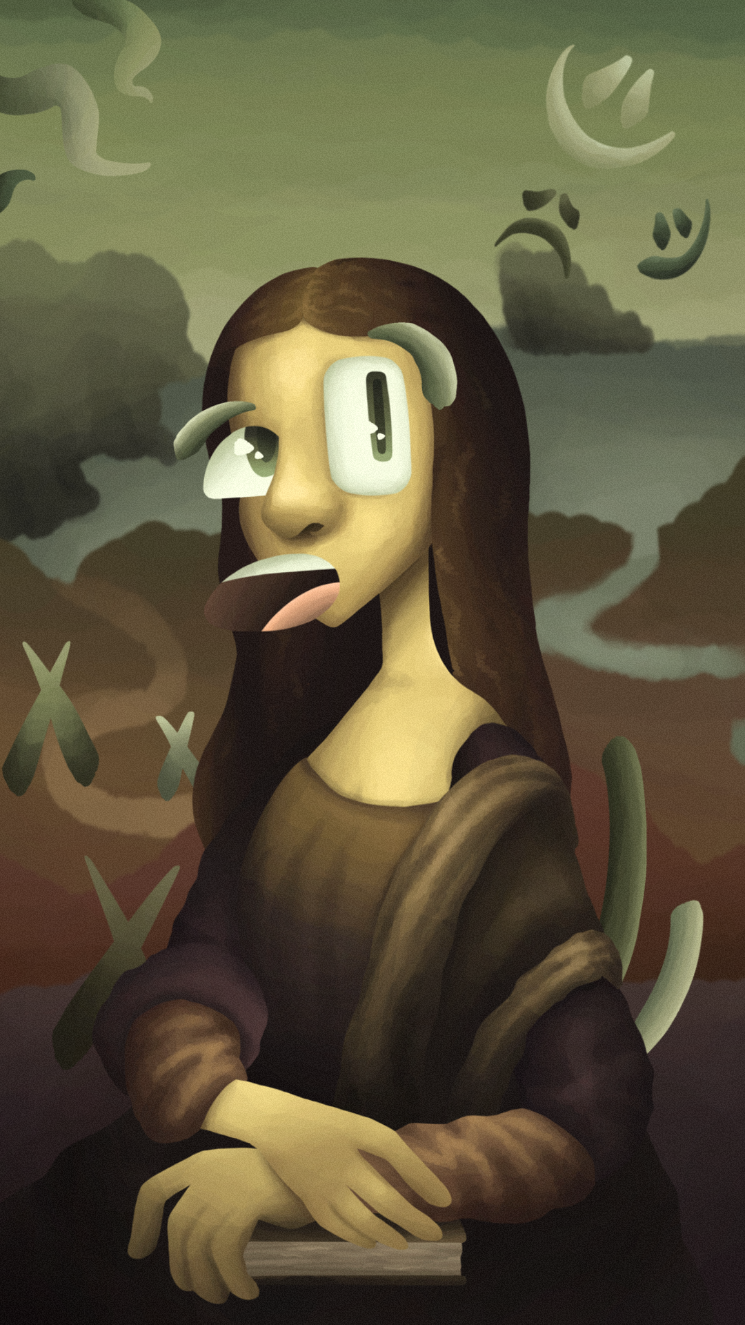 Fond d'écran "MONA LISA"
