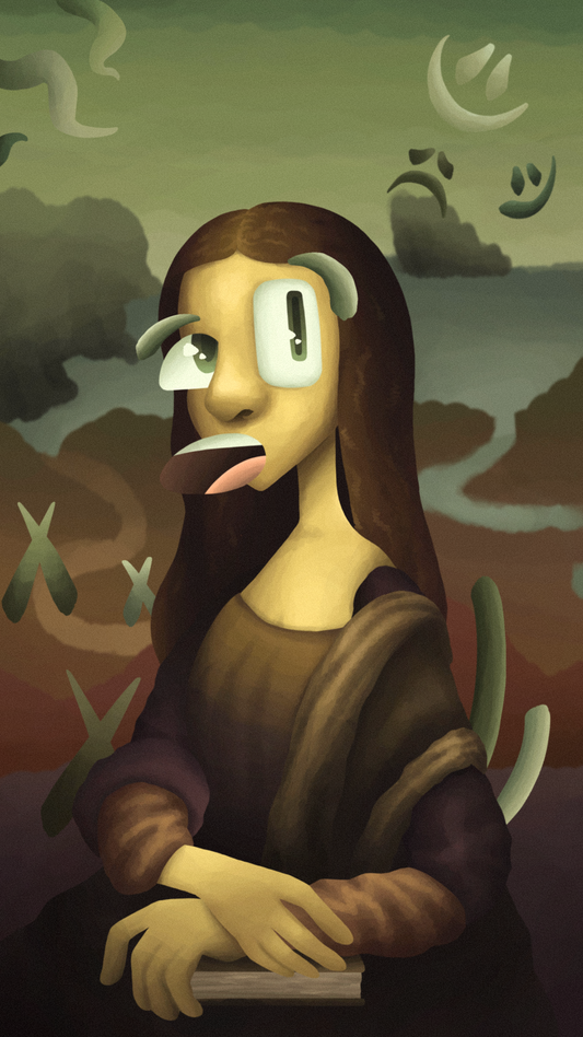 Fond d'écran "MONA LISA"